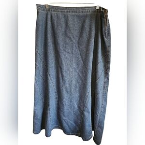 EST 1946 Denim Blue Women's Skirt Size 16